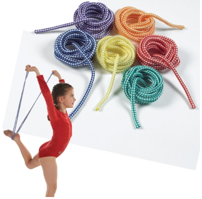 Dual Coloured Gymnastic Rope  King Mariot Medical Equipment