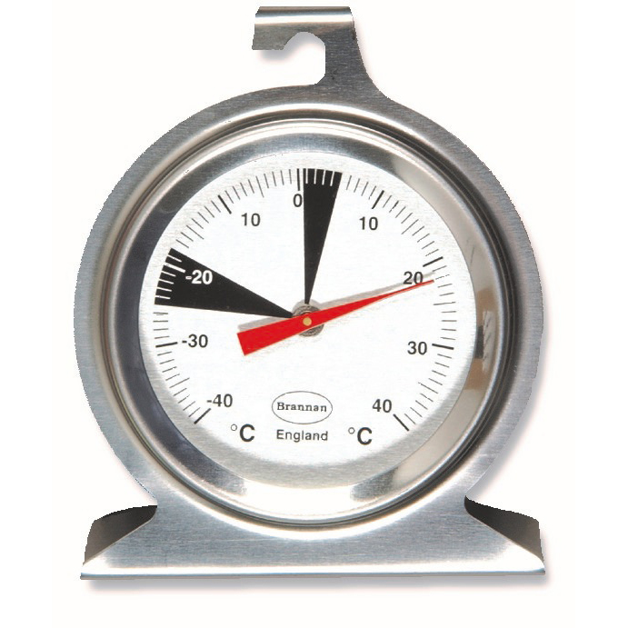 Fridge/Freezer Dial Thermometer, Stainless Steel, Ø50mm